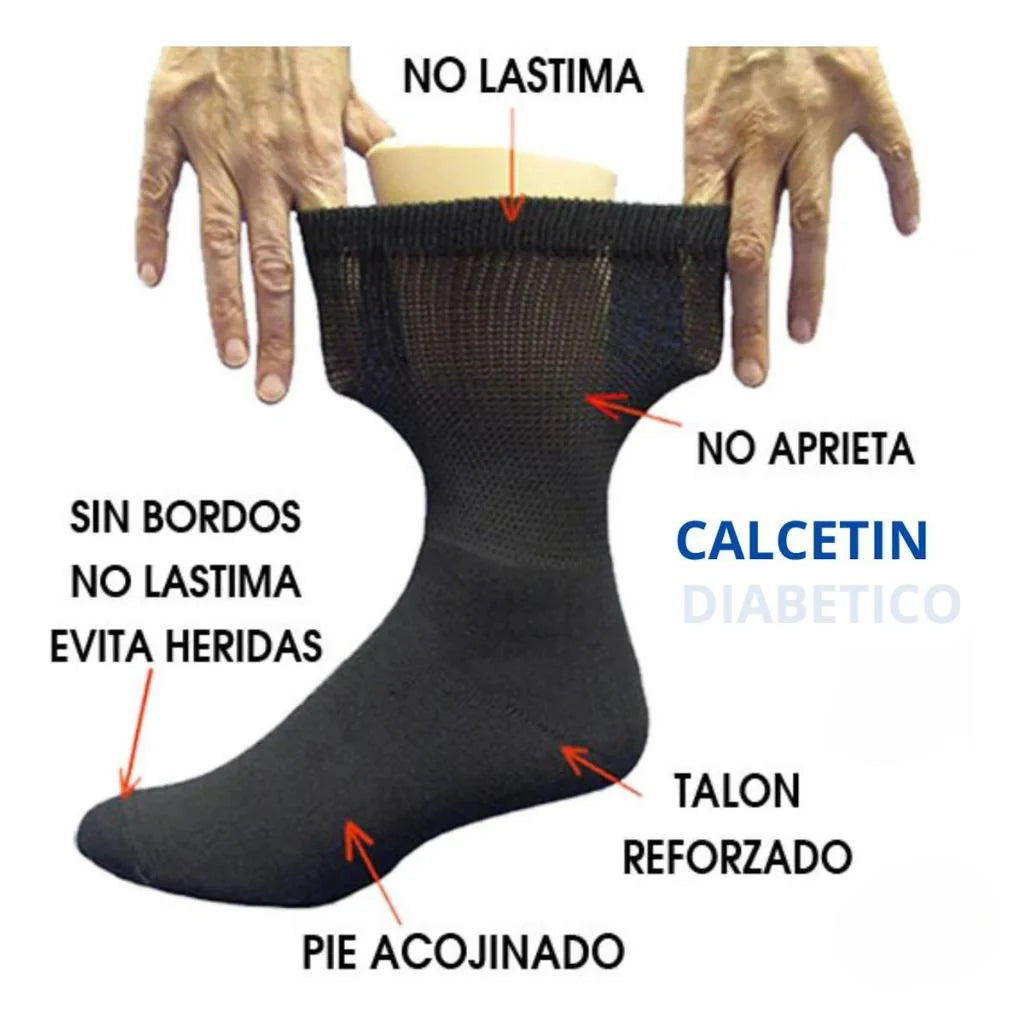 Calcetines Salud y Confort – 12 Pares